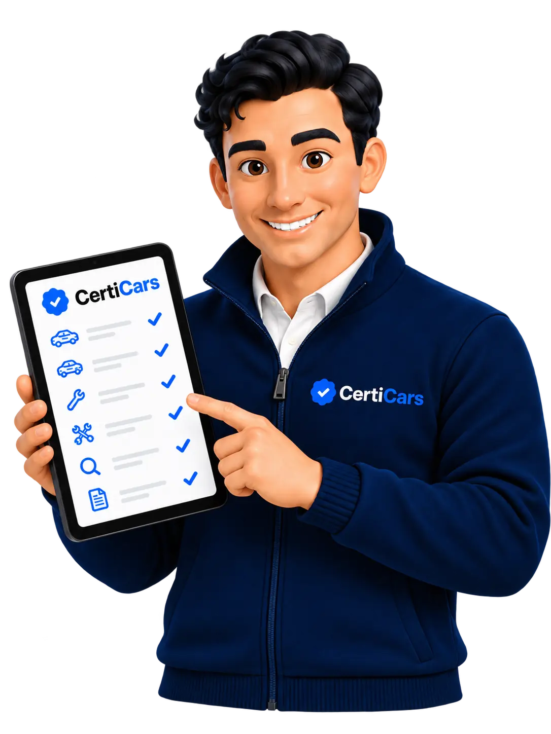 Doradca CertiCars z tabletem